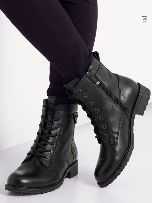 Bootie, BLACK, hi-res