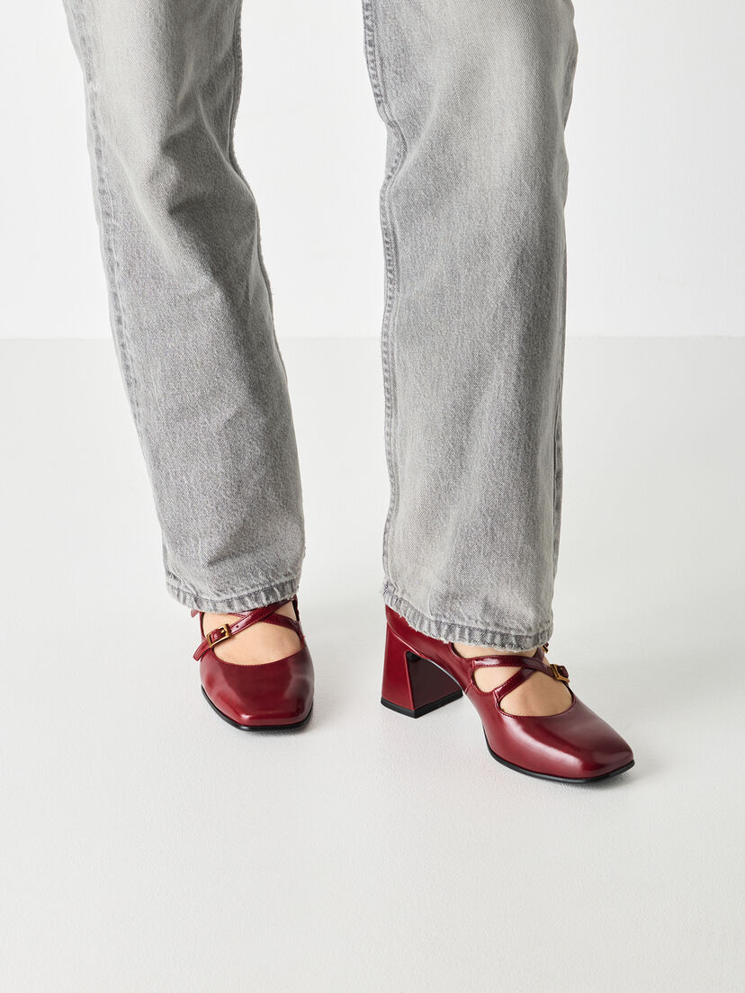 Pumps - rood, RED, hi-res