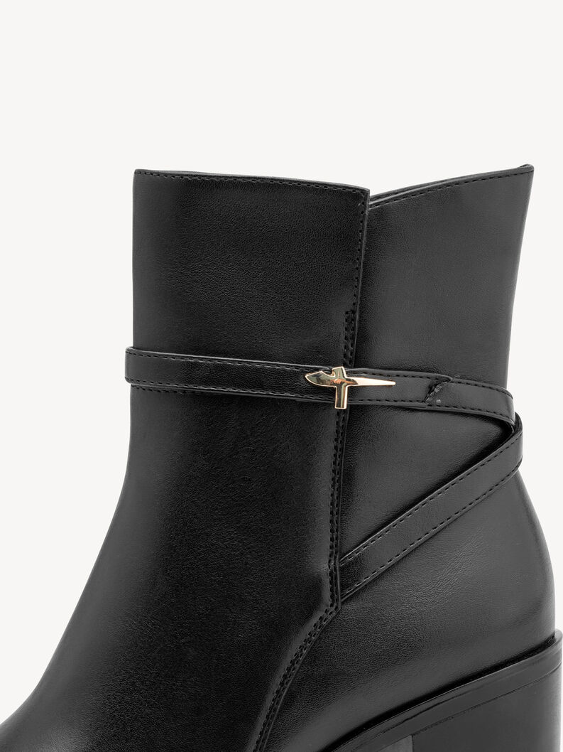 Stiefelette - schwarz, BLACK, hi-res