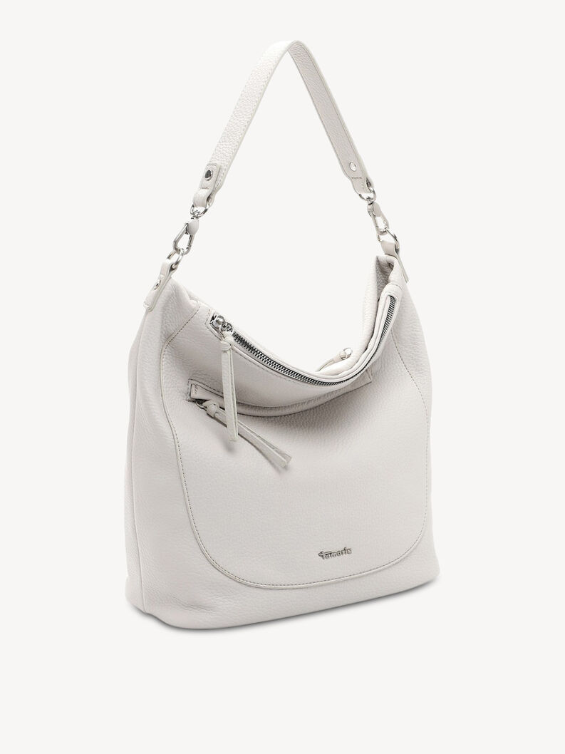 Τσάντα σάκος - γκρι, ecru, hi-res