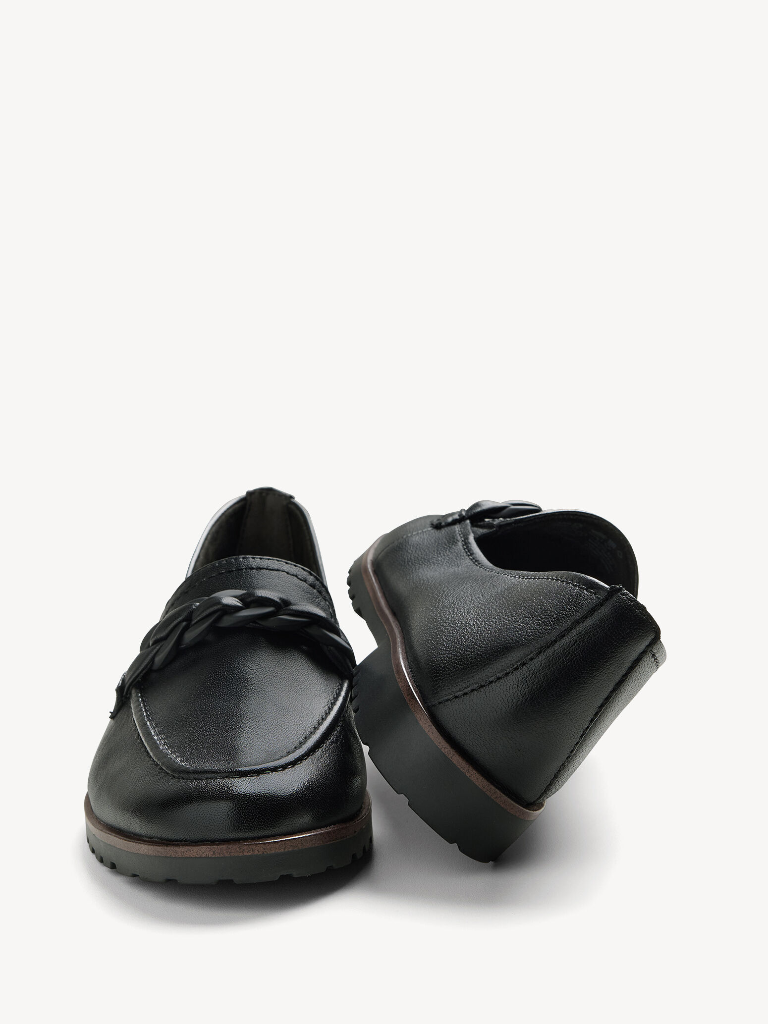 Leather Slipper - black 1-24200-42-003: Buy Tamaris Low shoes