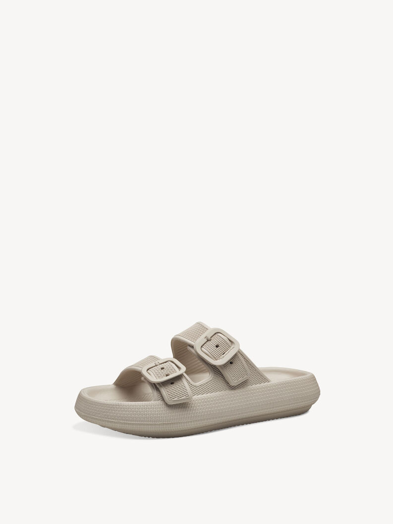 Pantolette - beige, BEIGE, hi-res