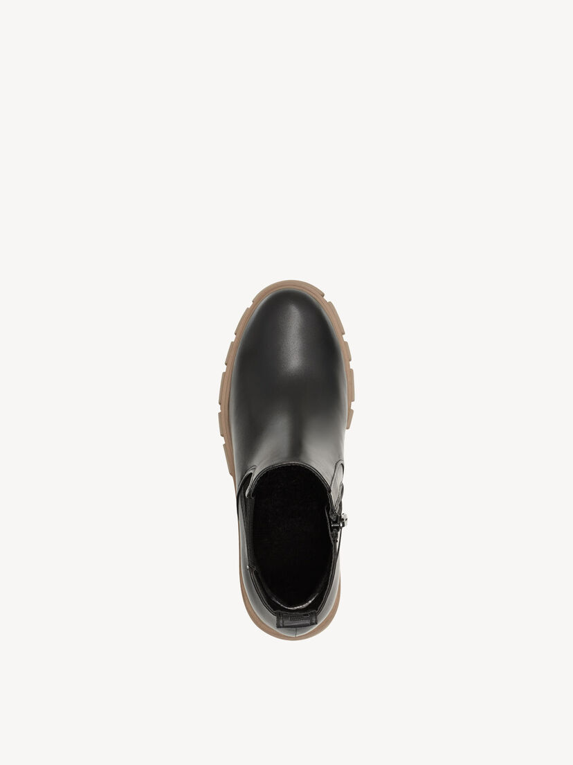 Leren Chelseaboot - zwart, BLACK COMB, hi-res