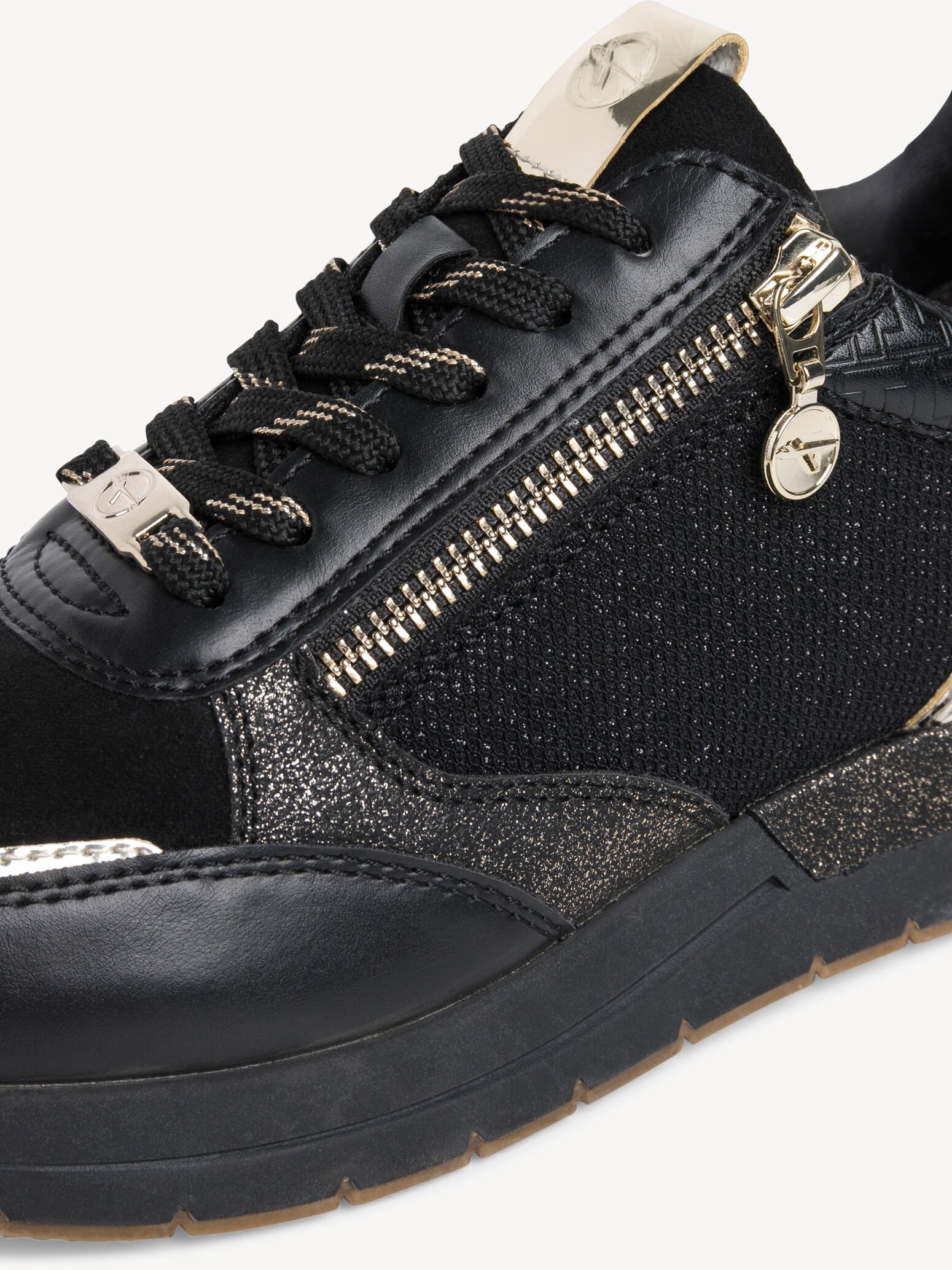 black gold high tops