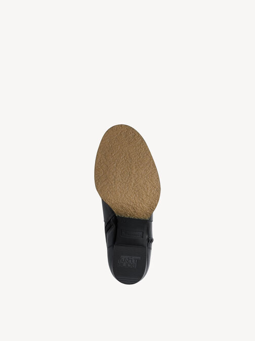 Bottine, BLACK LEATHER, hi-res