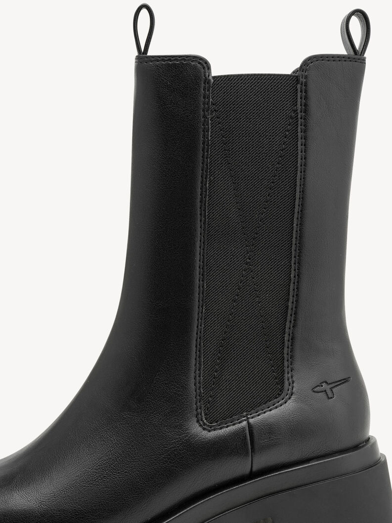 Bootie - black warm lining, BLACK, hi-res