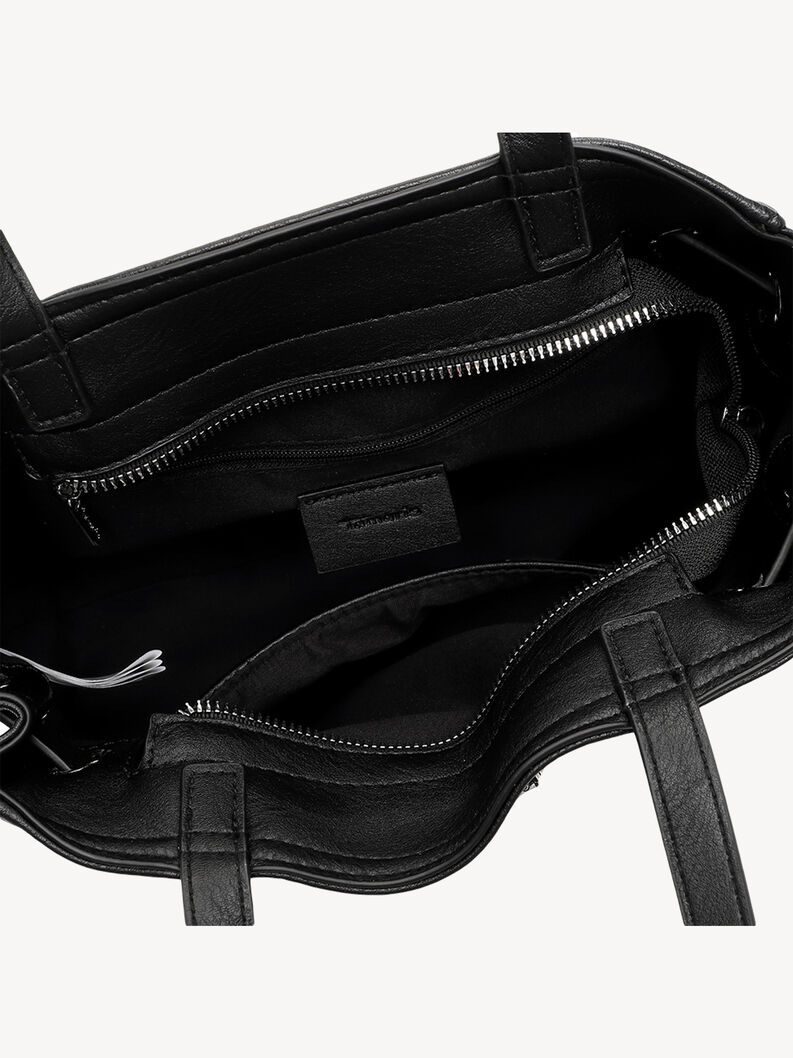 Handbag - black, black, hi-res