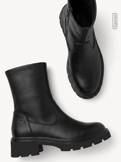 Bootie, BLACK, hi-res