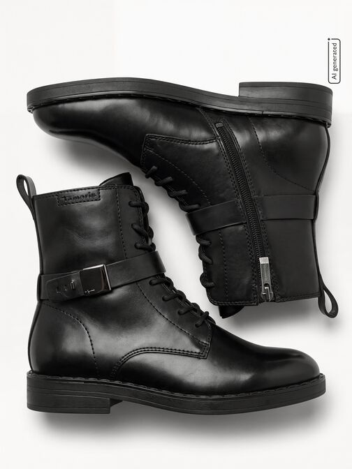 Stiefelette, BLACK, hi-res