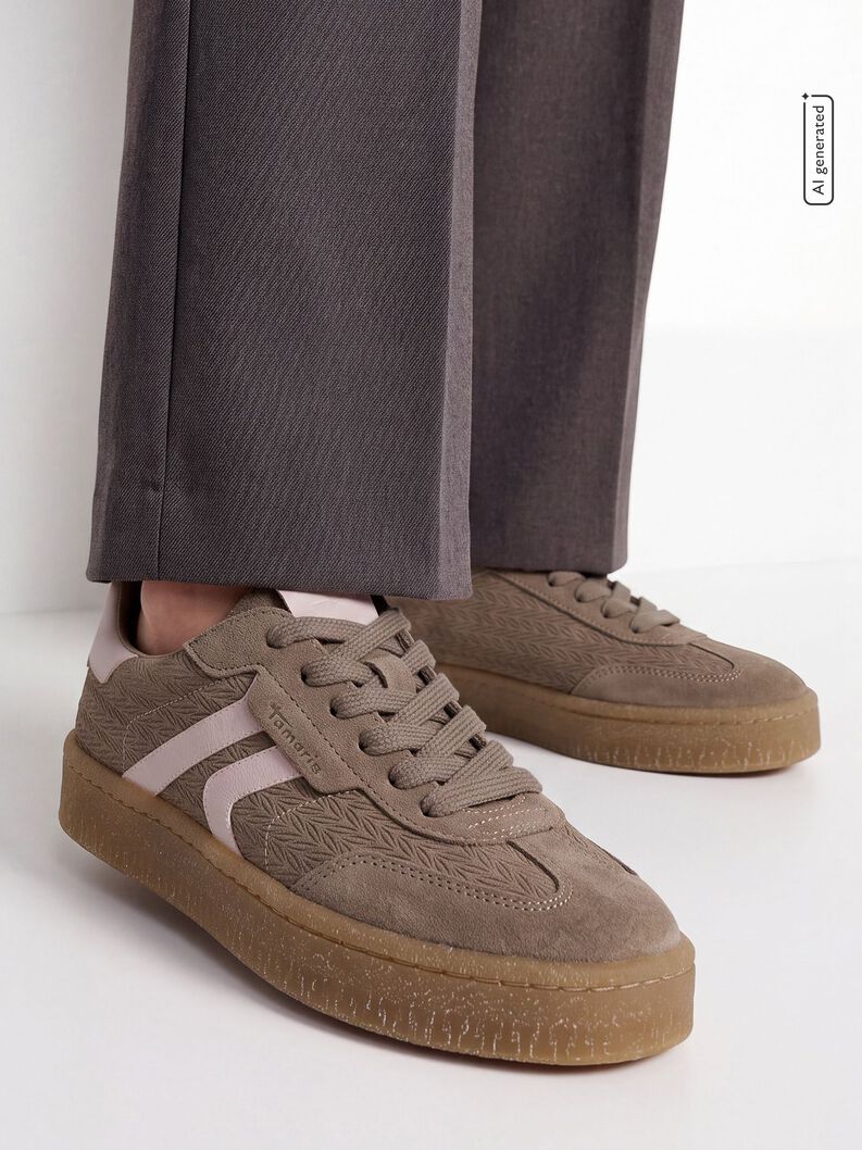 Sneaker, BROWN/ROSE, hi-res