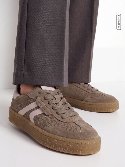 Sneaker, BROWN/ROSE, hi-res