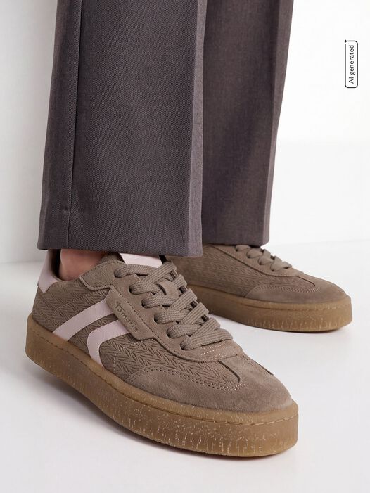 Sneaker, BROWN/ROSE, hi-res