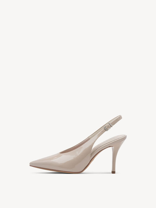 sling pumps, beige, hi-res