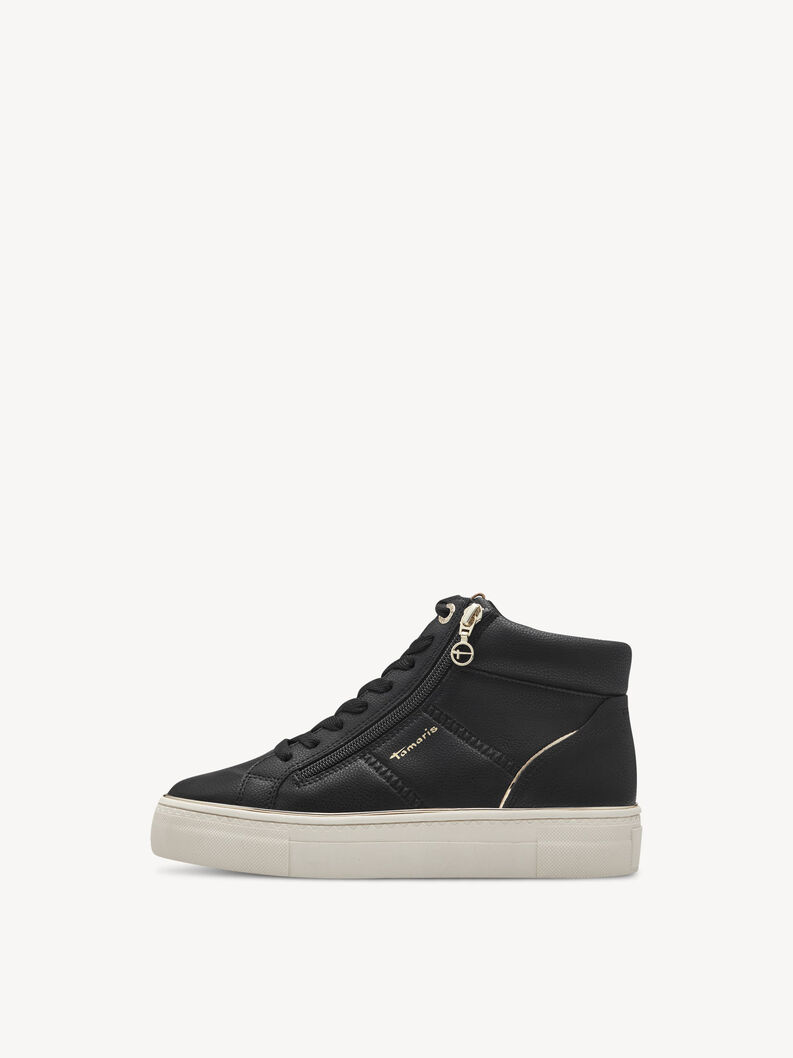 Sneaker - zwart, BLACK, hi-res