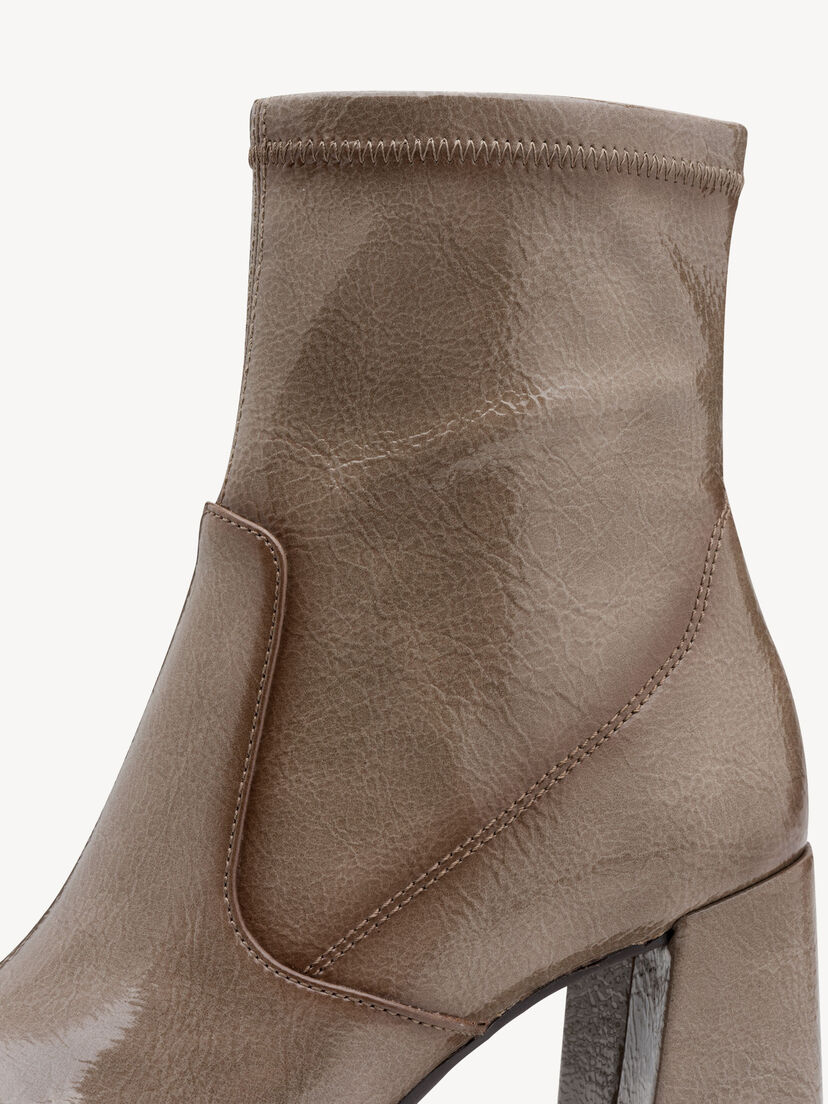 Enkellaarsje - beige, TAUPE PATENT, hi-res