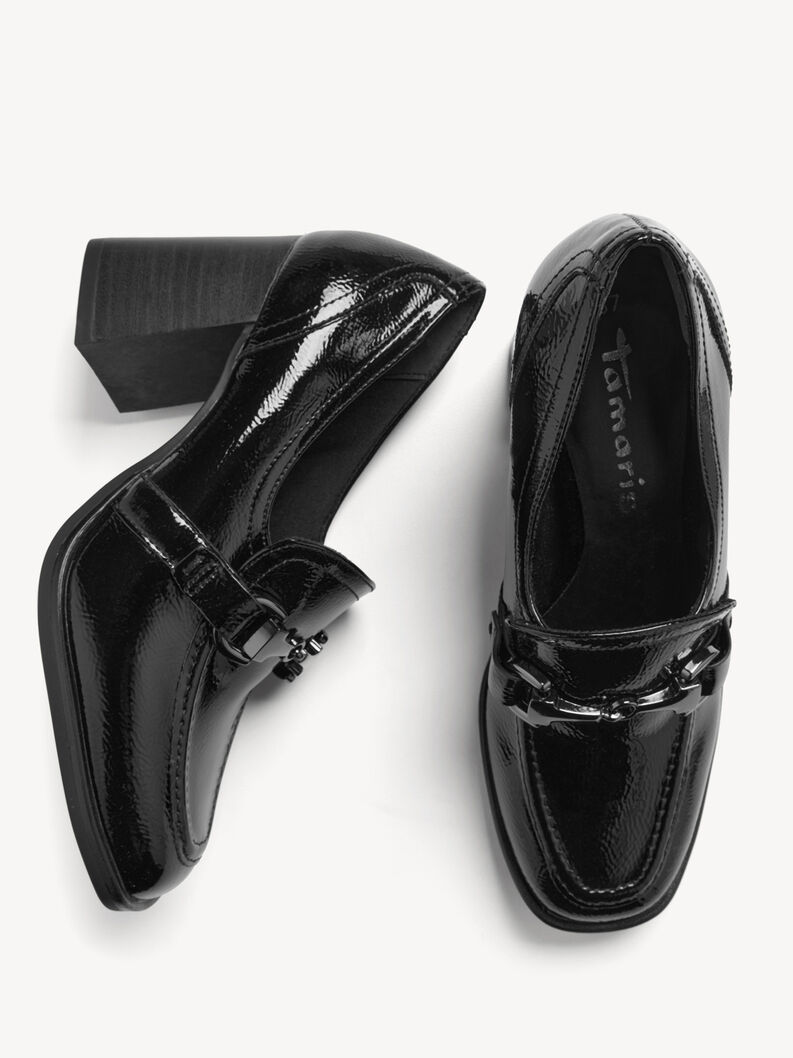 Trotteur, BLACK PATENT struc. Patent, hi-res