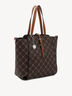 Shopping bag - brown, brown/cognac, hi-res