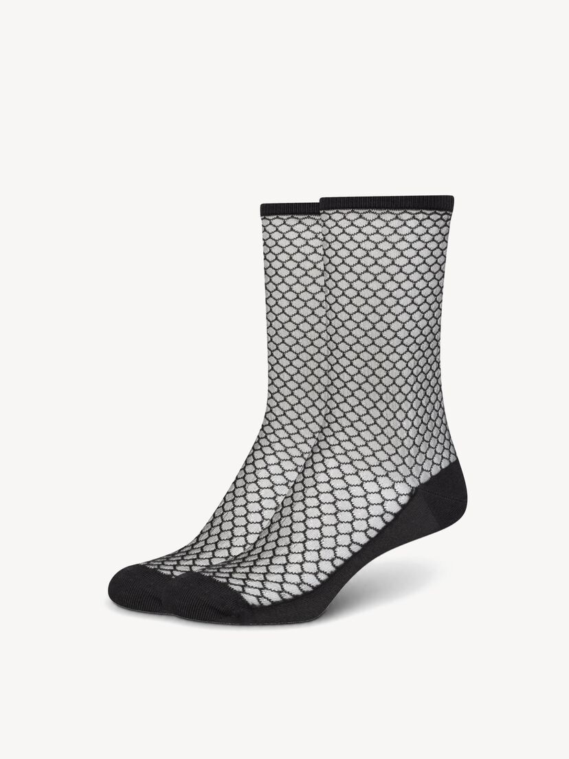 Sokken 2-pack - zwart, black, hi-res