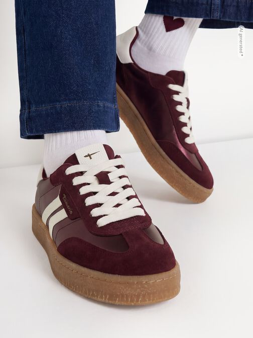 Sneaker, BORDEAUX MET., hi-res