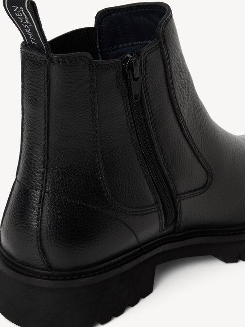Chelsea boot, BLACK LEATHER, hi-res
