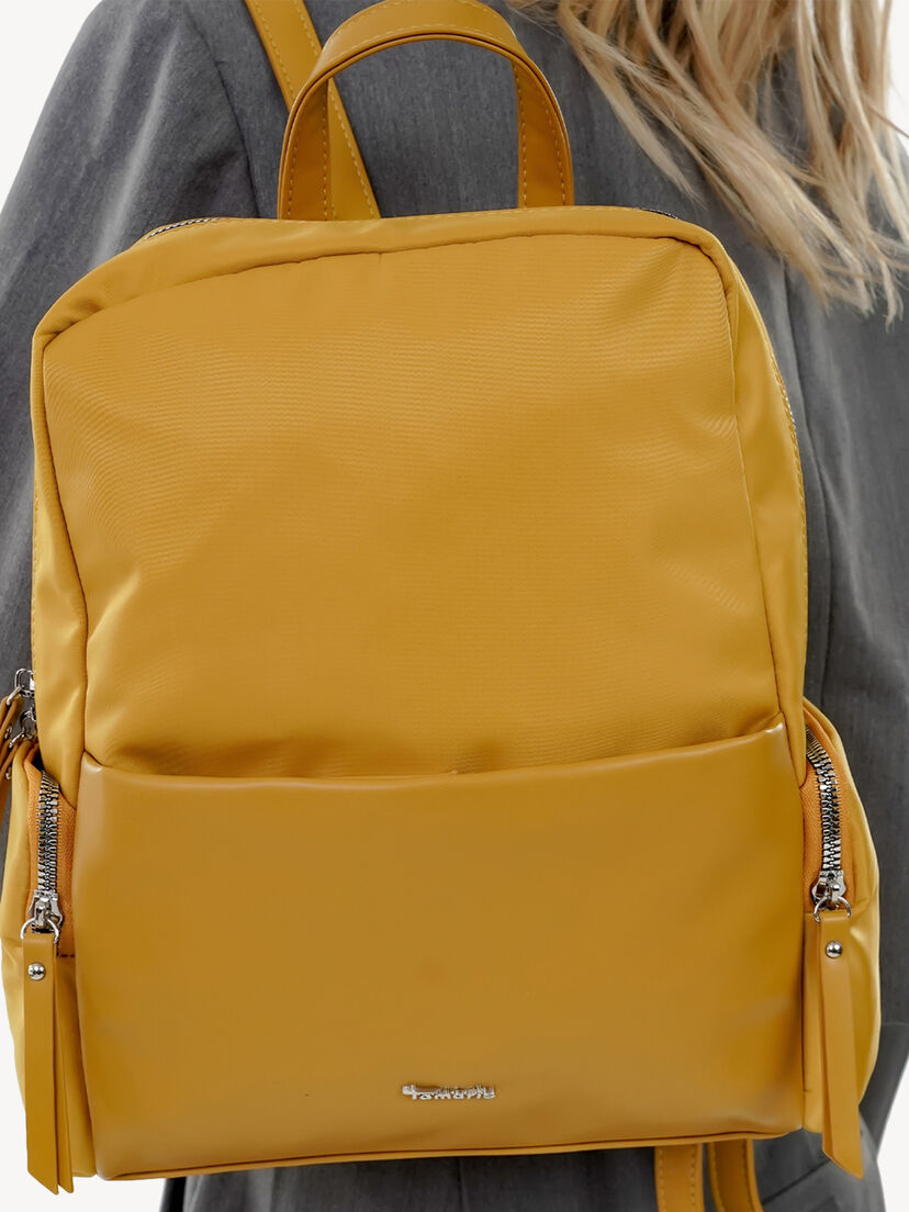 Rugzak - geel, mustard, hi-res