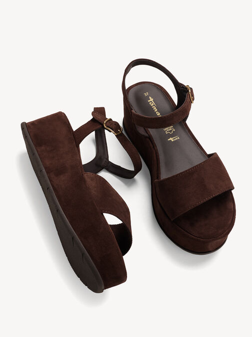 Heeled sandal, MOCCA SUEDE, hi-res