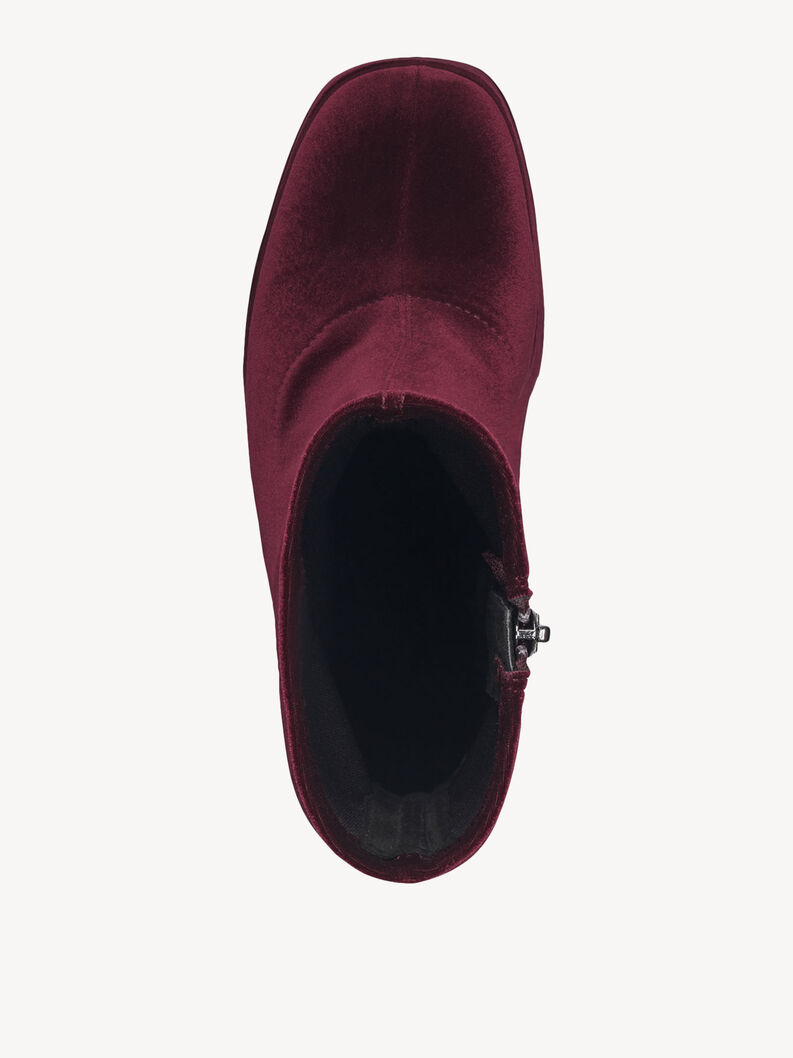 Ankelboots - r&ouml;d, MERLOT, hi-res