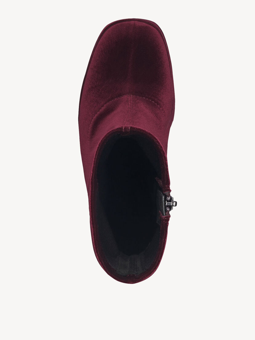 Enkellaarsje - rood, MERLOT, hi-res