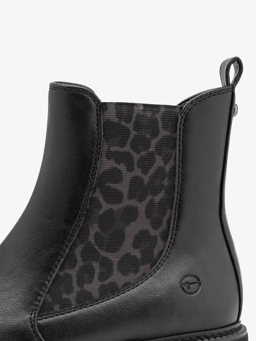 Chelseaboot, BLACK/LEOPARD, hi-res