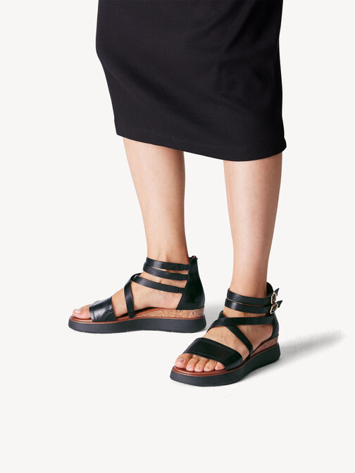 Sandalette, BLACK, hi-res