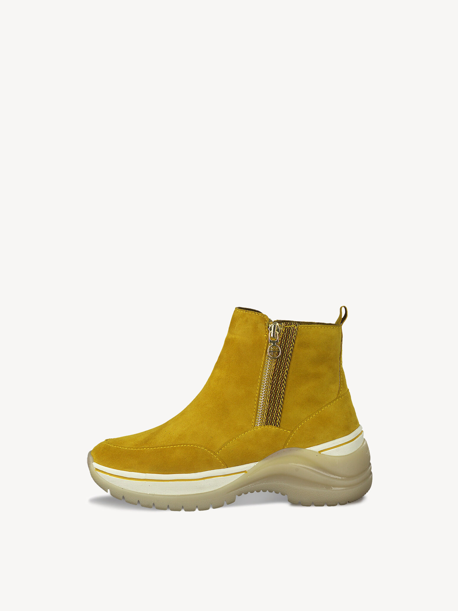 Leather Bootie - yellow 1-1-25465-25 