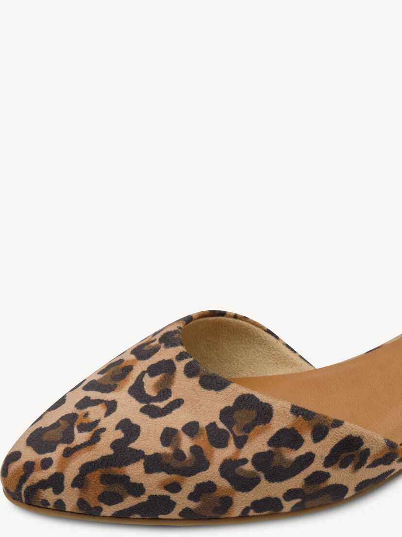 Ballerina - bruin, LEOPARD, hi-res