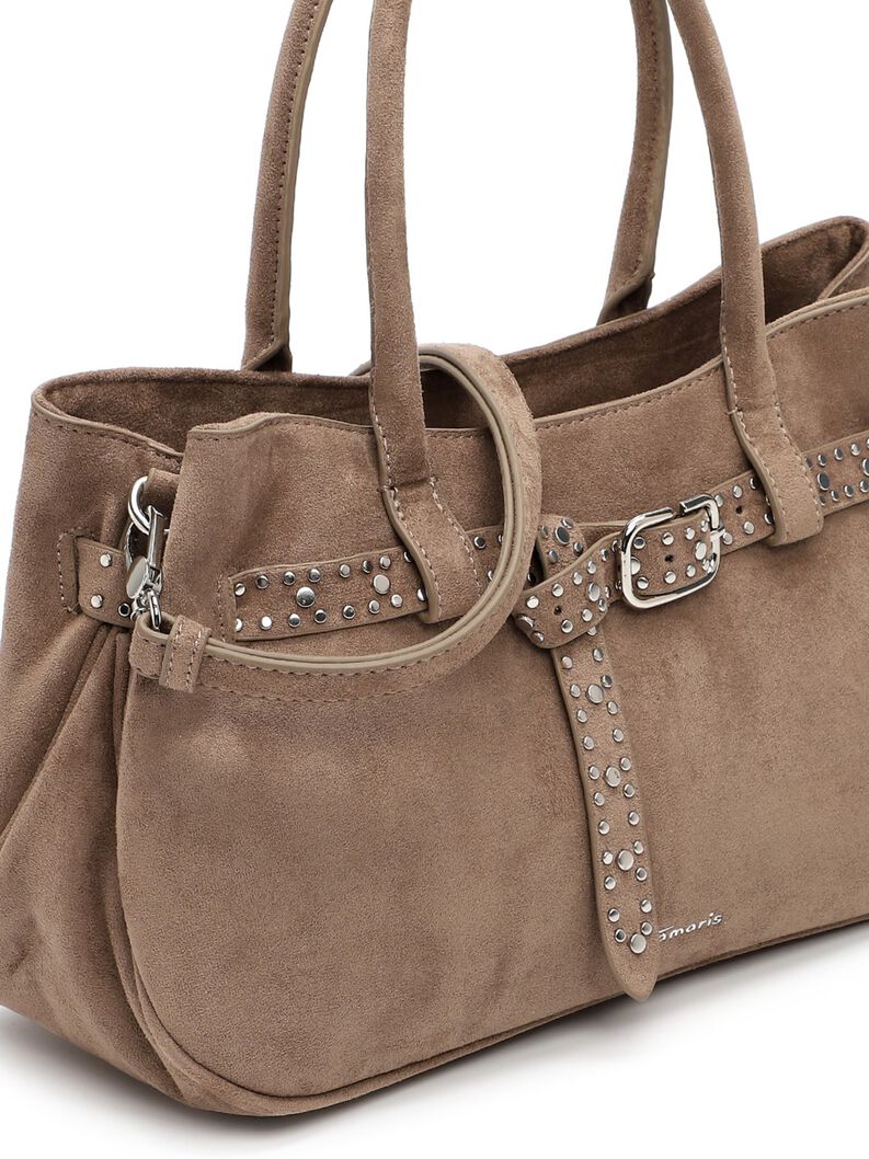 Sac cabas - beige, darktaupe, hi-res