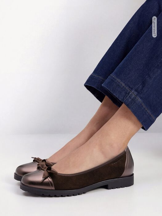 Ballerina, MOCCA SUEDE, hi-res