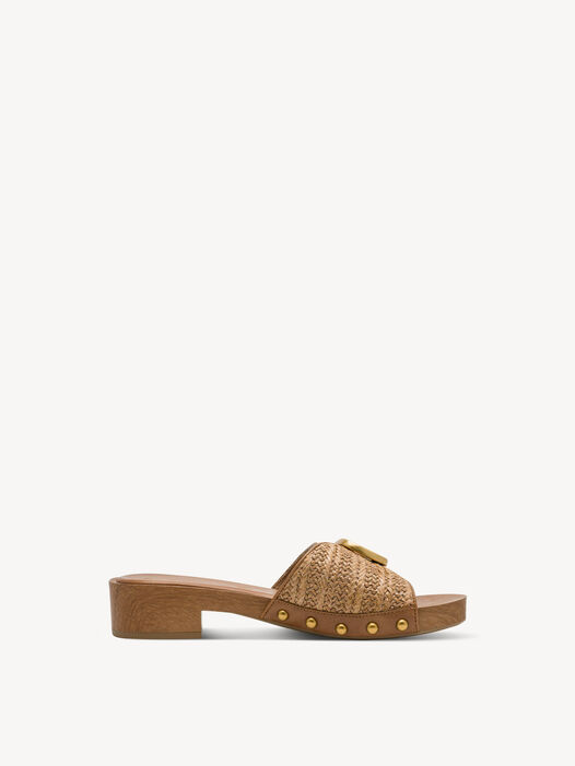 Slipper, cognac, hi-res