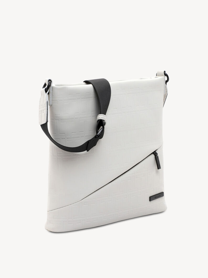 Borsa a tracolla - grigio, ecru, hi-res