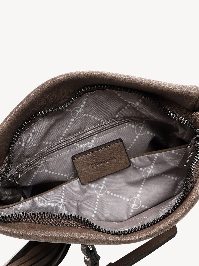 Skuldertaske - brun, mud, hi-res