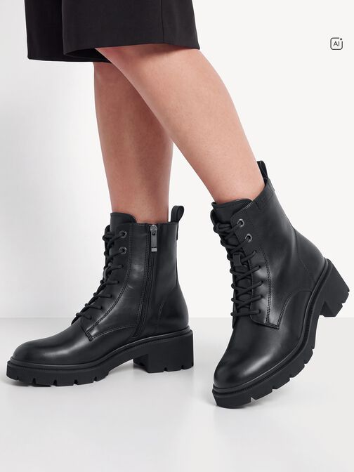 Bootie, BLACK, hi-res