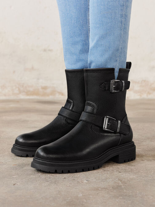 Stiefelette, BLACK, hi-res