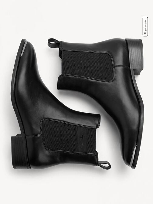 Chelsea Boot, BLACK MATT, hi-res