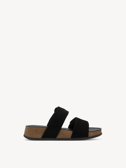 Pantolette, BLACK SUEDE, hi-res