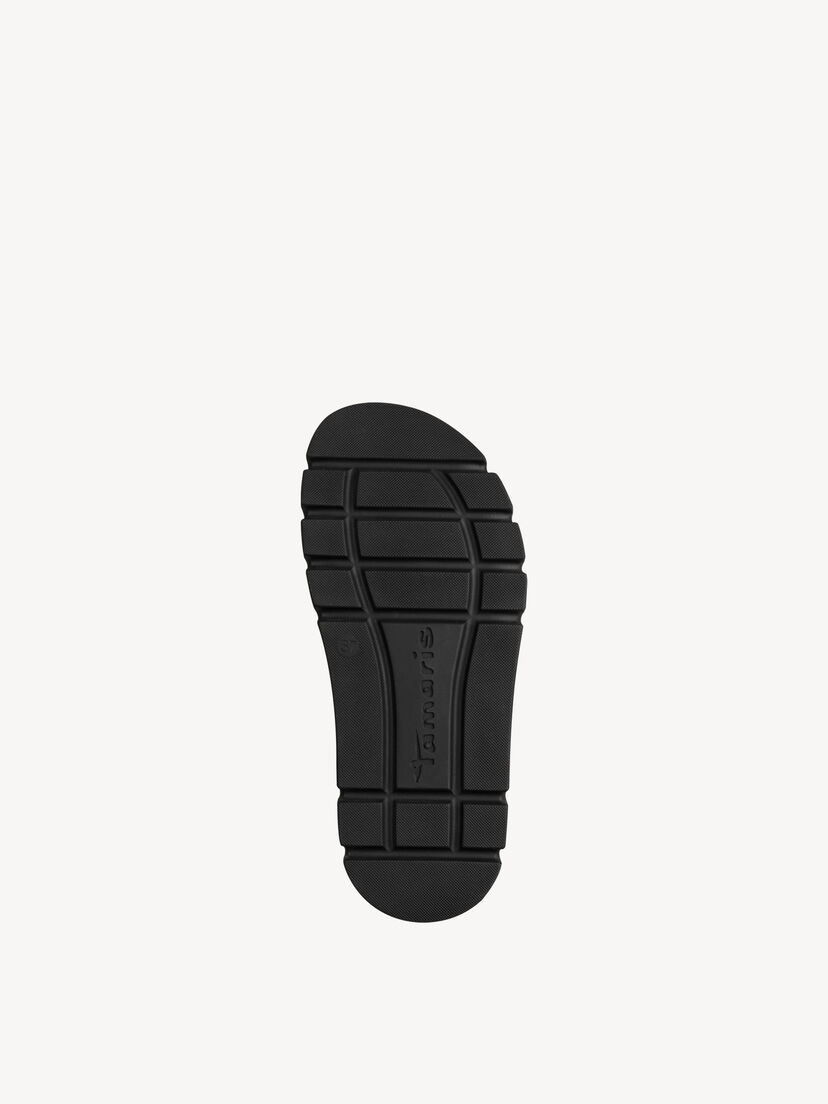 Slipper - zwart, BLACK, hi-res