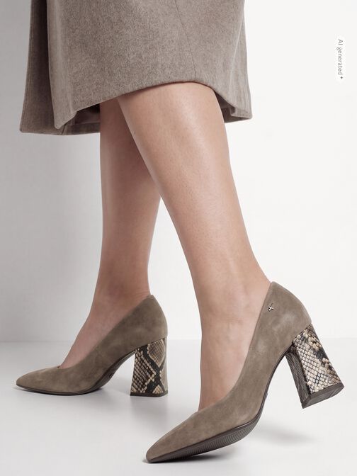 Pumps, TAUPE COMB, hi-res