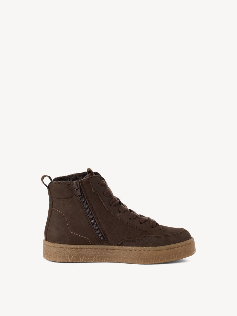 Lederstiefelette - braun, MOCCA, hi-res