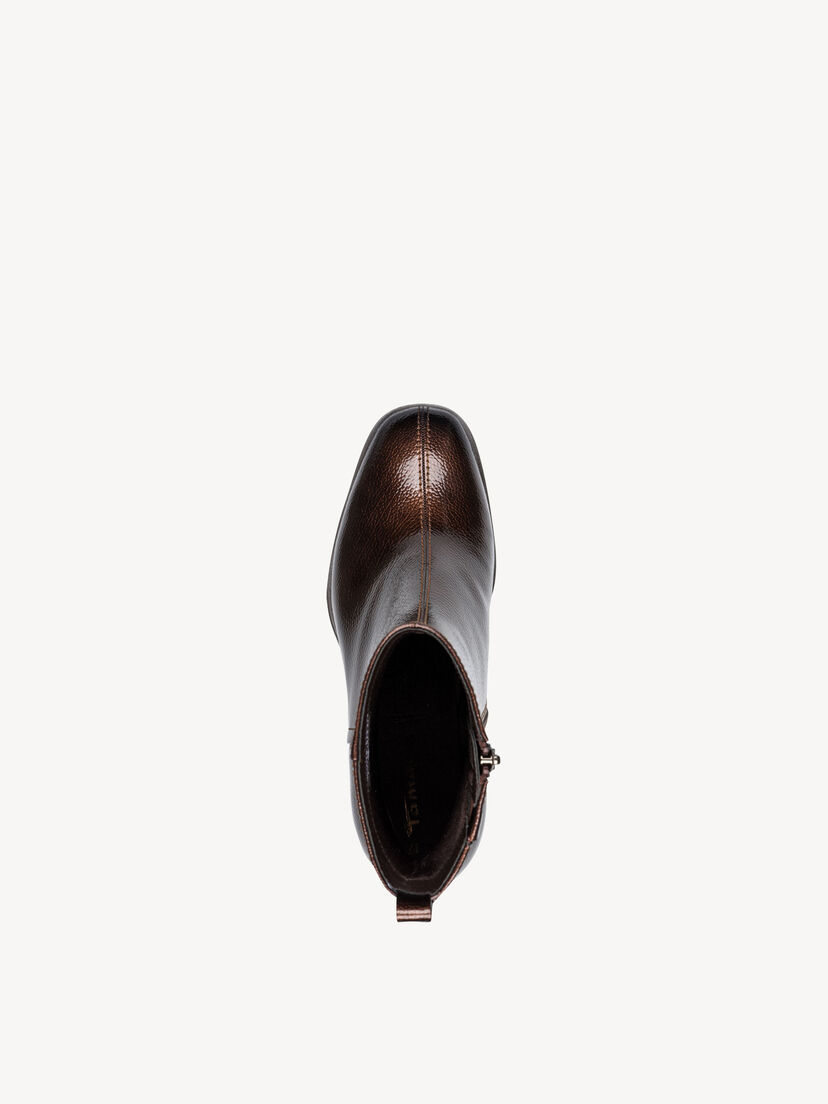 Enkellaarsje - bruin, BROWN PATENT, hi-res