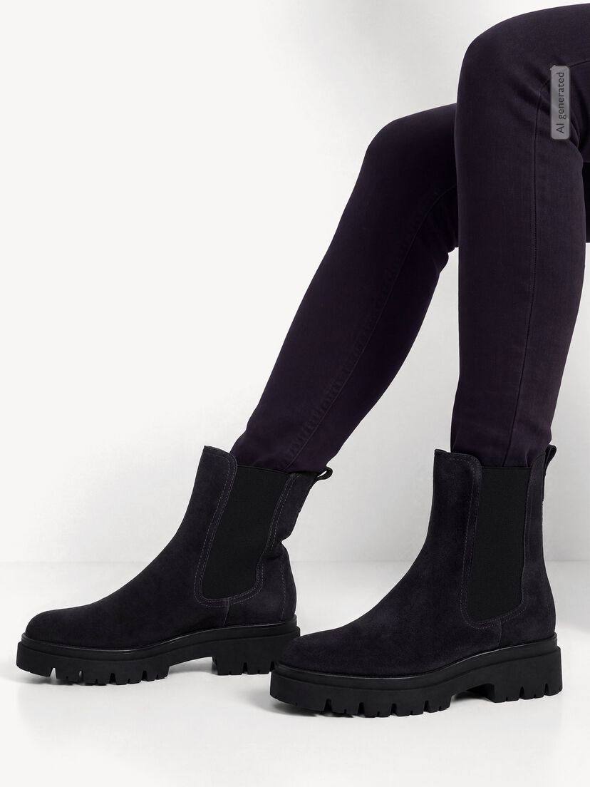 Chelseaboot, NAVY SUEDE, hi-res