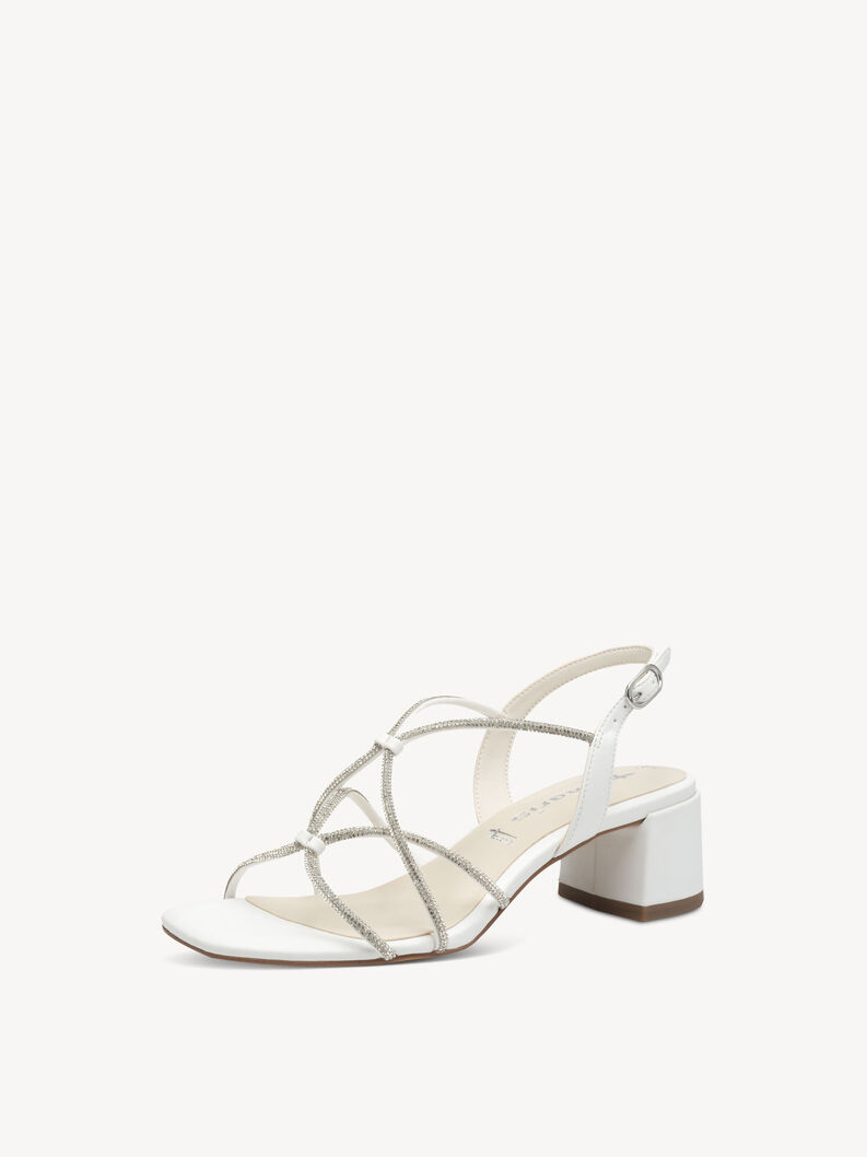Sandalette - wei&szlig;, WHITE, hi-res