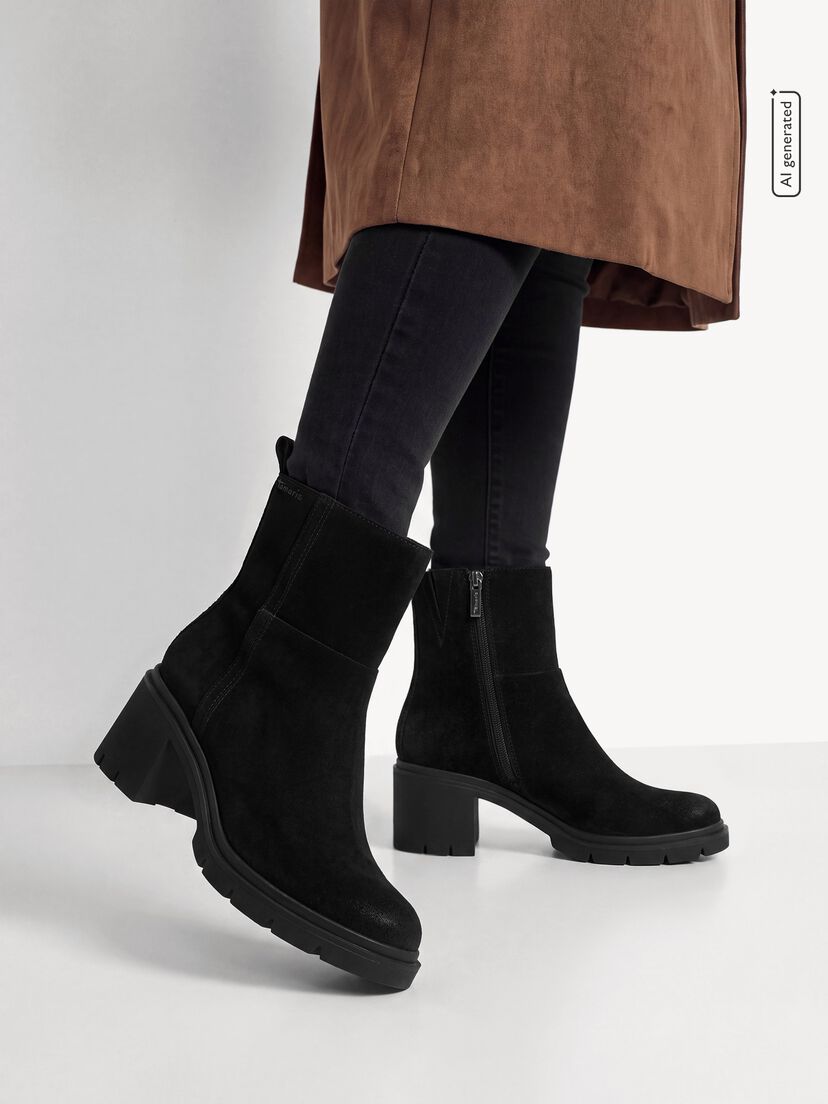 Enkellaarsje, BLACK, hi-res