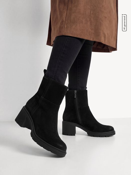 Enkellaarsje, BLACK, hi-res