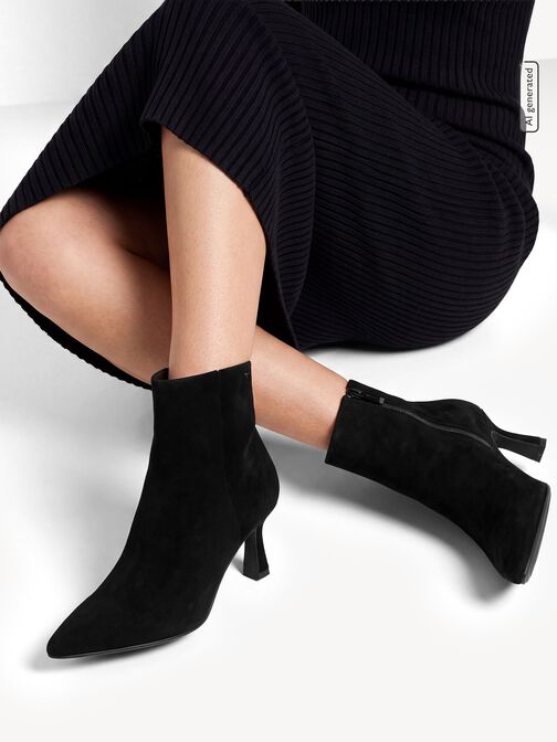 Bootie, BLACK, hi-res